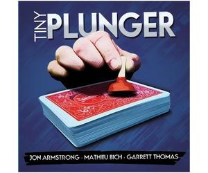 MMS Tiny Plunger by Jon Armstrong, Mathieu Bich and Garrett Thomas DVD and Gimmick by M & M's