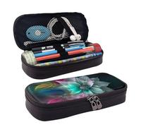 MMSJSBVY Belle trousse d'été en forme de papillon - Grande capacité durable - Organiseur de papeterie, fournitures scolaires et de bureau, Beautiful Flowers, Taille unique, Trousse de beauté