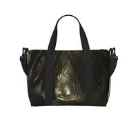 MMSJSBVY Candy And Lollipops Sac fourre-tout de voyage unisexe, résistant à l'eau, sac de gym de fin de semaine, grande capacité, bandoulière réglable, sac de voyage, Dark Path, Taille unique
