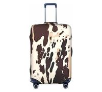 MMSJSBVY Cowboy West Housse de bagage élastique - Résistant à la poussière et aux rayures pour bagages de 45,7 à 81,3 cm, Imprimé fourrure de vache., M