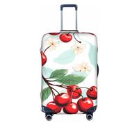MMSJSBVY Cowboy West Housse de bagage élastique - Résistant à la poussière et aux rayures pour bagages de 45,7 à 81,3 cm, Fruits de cerise., M