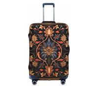 MMSJSBVY Cowboy West Housse de bagage élastique - Résistant à la poussière et aux rayures pour bagages de 45,7 à 81,3 cm, Art oriental antique, M