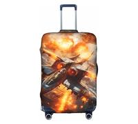 MMSJSBVY Housse de bagage élastique Animal Cerf du Nord - Résistant à la poussière et aux rayures - Protection de bagage pour chariot de 45,7 à 81,3 cm, Avion., XL