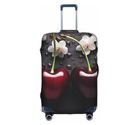 MMSJSBVY Housse de bagage élastique anti-explosion Firework - Résistant à la poussière et aux rayures - Pour bagages de 45,7 à 81,3 cm, Daisy Heart Love Romance, S