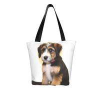 MMSJSBVY Sac à main pour femme avec dauphin avec un sourire, sac fourre-tout de grande capacité, adapté pour le shopping, les voyages à la plage et le fitness, Dressage de chien, Taille unique