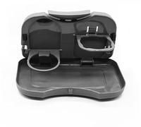 MMSXY 2 Pièces Table à Manger Pliable pour Voiture for Volvo S90 Models,Universel Plateau de Voiture Où Les Boissons Peuvent être Placées,Accessoires de Moulage Décoratifs Automobiles