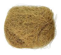 MMUK Nid d'élevage d'oiseaux pour Cage, nid d'Noix Coco Naturelle Accessoires nid Noix Coco Naturel Jouets pour Perruche Perruche Perruche Perruche