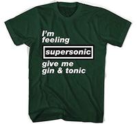 MMUNNA Supersonic Oasis T-Shirt Mens Toutes Les Tailles Couleurs Forest Green S