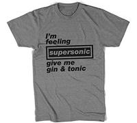 MMUNNA Supersonic Oasis T-Shirt Mens Toutes Les Tailles Couleurs Grey S
