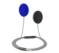 MMUSS Oreillers ultra fins avec micro et bouton de commande pour casque de sommeil