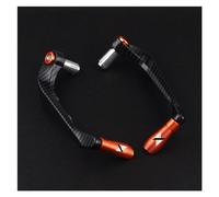 MMXwaLiL Frein Embrayage Protéger 7/8 "22mm Moto Guidon Frein d'embrayage Leviers Protecteur Garde pour Z800 Z650 Z900 Z400 Z1000 Z1000R Z1000SX Z900RS(Orange,A)