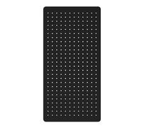 MMXYNXYD Porte Outils Mural, Pegboard, Porte Outils Mural pour Salon, Garage, Rangement D'outils, établi, Bureau, Atelier, Cuisine, Maison, Noir(36.5 * 73cm/14 * 29in)