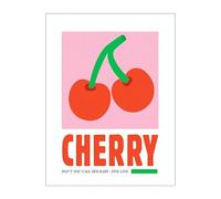 MMZBYAN Cake shop INS Wind Decoration painting Sweet Shop petit poster bricolage point de l'Ouest Maison hanging peinture Core stickers muraux 30×50cm