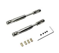 MN168 MN82 MN78 Arbre d'entraînement métallique pour la mise à niveau de la voiture RC 1/12 avec des pièces de remplacement du manchon d'arbre de 3 mm à 4 mm compatibles avec divers modèles RC