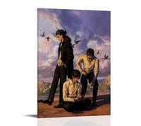 MNABSO Anime Attaque on Titan Role Peinture à l'huile Art Poster Peinture décorative Toile Art mural Salon Poster Chambre Peinture 08 x 12 pouces (20 x 30 cm)