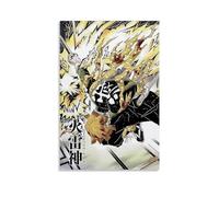 MNABSO Anime Demon Slayer Zenitsu Agatsuma Poster d'art décoratif sur toile, art mural, pour salon, chambre à coucher, 30 x 45 cm