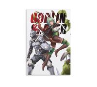 MNABSO Anime Goblin Slayer And High Elf Arcger Poster décoratif sur toile Art mural pour salon, chambre à coucher, 30 x 45 cm (30 x 45 cm)
