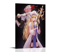 MNABSO Anime Goblin Slayer and Priestess Art - Impression d'image - Moderne - Décoration de chambre familiale - 50 x 75 cm