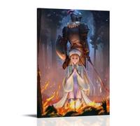 MNABSO Anime Goblin Slayer and Priestess Fanart - Art mural - Impression d'image moderne - Décoration de chambre familiale - 30 x 45 cm