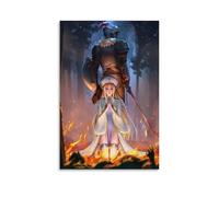 MNABSO Anime Goblin Slayer And Priestess Fanart Poster décoratif sur toile Art mural pour salon, chambre à coucher, 50 x 75 cm