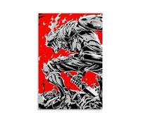 MNABSO Anime Goblin Slayer - Art mural - Impression d'image moderne - Décoration de chambre familiale - 60 x 90 cm