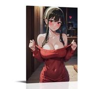 MNABSO Anime Spy × Family Beautiful Princess of Thorns Art mural, impression photo, décoration moderne pour chambre familiale, 50 x 75 cm