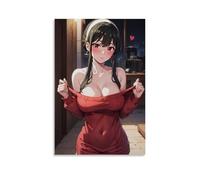 MNABSO Anime Spy × Family Beautiful Princess of Thorns Poster Peinture décorative sur toile Art mural pour salon Poster chambre à coucher 50 x 75 cm