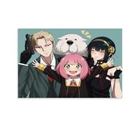 MNABSO Anime Spy × Family Fan Art Poster Art mural Impression d'image moderne Décoration de chambre familiale 30 x 45 cm
