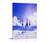 MNABSO Attaque on Titan Anime Fan Art G Roup Picture Art Photo Art Mural Impression Photo Moderne Décoration Chambre Familiale 08 x 12 pouces (20 x 30 cm)