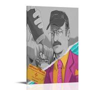 MNABSO Better Call Saul Performer Poster Peinture décorative sur toile Art mural pour salon, chambre à coucher, 50 x 75 cm