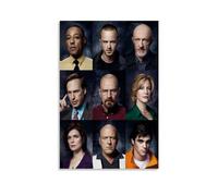 MNABSO Breaking Bad Collective Figurine murale Impression d'image moderne Décoration de chambre familiale 40 x 60 cm