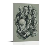 MNABSO Breaking Bad Figurine collective Poster d'art Peinture décorative sur toile Art mural pour salon, chambre à coucher, 50 x 75 cm