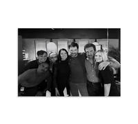 MNABSO Criminal Minds Série TV Personnages Black and White Stills Art mural Impression d'image moderne Décoration de chambre familiale 08 x 12 pouces (20 x 30 cm)