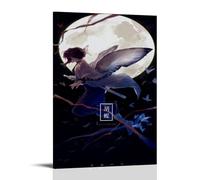MNABSO Dessin animé Demon Slayer Personnage Art Poster Art mural Impression d'image Moderne Décoration de chambre familiale 50 x 75 cm