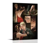 MNABSO Dessin animé Spy X Family Role Painting Art Poster Peinture décorative Toile Art mural Salon Poster Chambre Peinture 60 x 90 cm