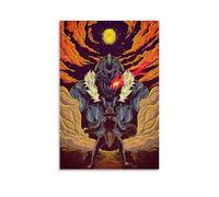 MNABSO Goblin Slayer Anime Role Colorful Art Poster Peinture décorative sur toile Art mural pour salon, chambre à coucher, 40 x 60 cm