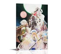 MNABSO Goblin Slayer Poster Anime Role Fanart Group Image Peinture décorative sur toile Art mural pour salon, chambre à coucher, 20 x 30 cm