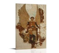 MNABSO Mead Schaeffer Gabriel And Virgin Mary Art mural, impression photo, décoration moderne pour chambre familiale, 50 x 75 cm