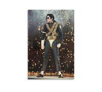 MNABSO Michael Jackson Dangerous Tour Suit Poster Peinture décorative sur toile Art mural pour salon, chambre à coucher, 60 x 90 cm