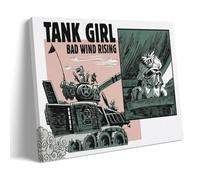 MNABSO Movie Tank Girl Art mural Impression d'image moderne Décoration de chambre familiale 50 x 75 cm