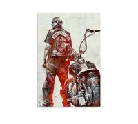 MNABSO Sons of Anarchy Male Protagoniste Poster Peinture décorative sur toile Art mural pour salon, chambre à coucher, 50 x 75 cm