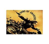 MNABSO Sons of Anarchy Performer Art - Impression d'image - Moderne - Décoration de chambre familiale - 50 x 75 cm