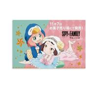 MNABSO Spy × Family Personnages de bande dessinée Art mural Impression d'image moderne Décoration de chambre familiale 20 x 30 cm