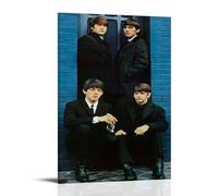 MNABSO The Beatles Band Group Poster Peinture décorative sur toile Art mural pour salon, chambre à coucher, 60 x 90 cm