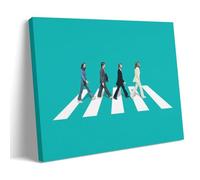 MNABSO The Beatles Star Collective Art mural - Impression d'image moderne - Décoration de chambre familiale - 20 x 30 cm