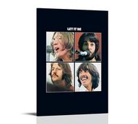 MNABSO The Beatles Star Collective Poster décoratif sur toile Art mural pour salon, chambre à coucher, 20 x 30 cm
