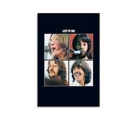 MNABSO The Beatles Star Collective Poster décoratif sur toile Art mural pour salon, chambre à coucher, 40 x 60 cm