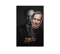 MNABSO The Two Faces of The Protagonist of Better Call Saul Poster décoratif sur toile Art mural pour salon et chambre à coucher 50 x 75 cm