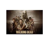 MNABSO The Walking Dead Character Group Art Poster Art mural Impression d'image moderne Décoration de chambre familiale 30 x 45 cm