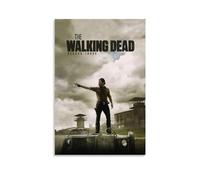MNABSO The Walking Dead Main Character Stills Poster Peinture décorative sur toile Art mural pour salon, chambre à coucher, 30 x 45 cm